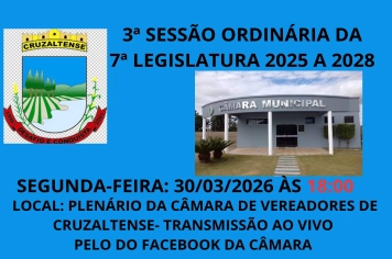 Convite para Sessão Ordinária 