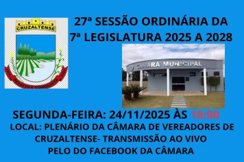 Convite para Sessão Ordinária 