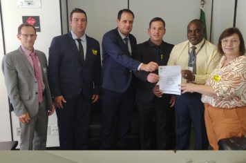 Presidente do Legislativo Municipal de Cruzaltense e Vereador estiveram em Brasília/DF cumprindo agenda!