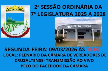 Convite para Sessão Ordinária 