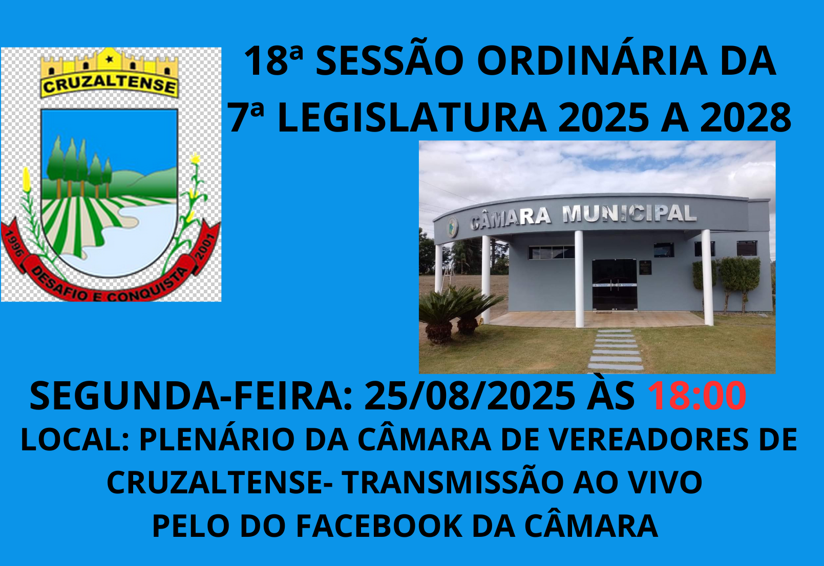 Convite para Sessão Ordinária 