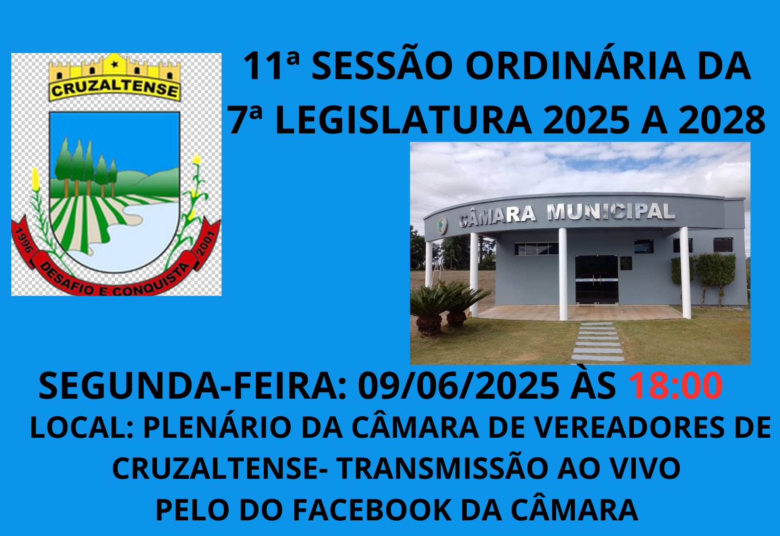 Convite para Sessão Ordinária 