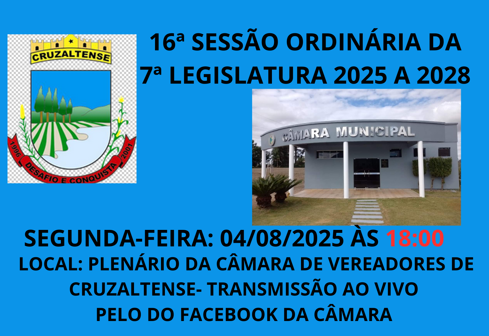 Convite para Sessão Ordinária 