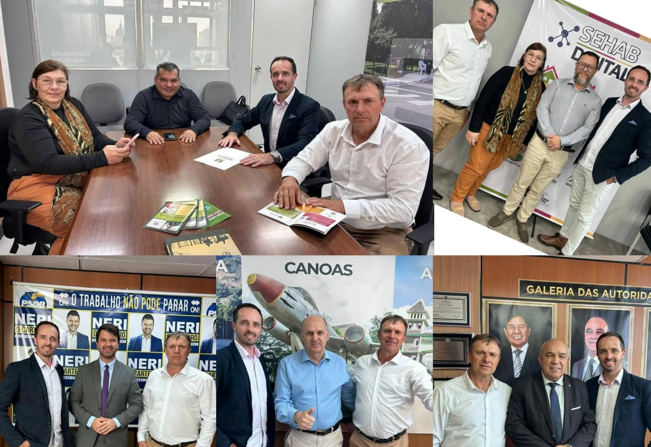 Vereador do Legislativo Municipal de Cruzaltense e Prefeito estiveram em Porto Alegre/RS cumprindo agenda!