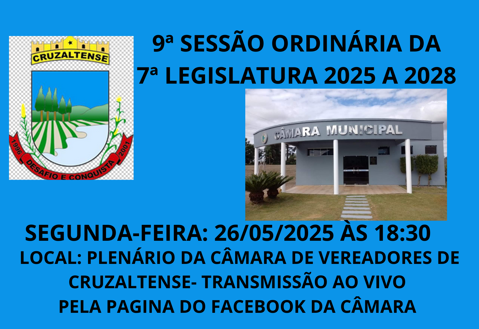Convite para Sessão Ordinária 