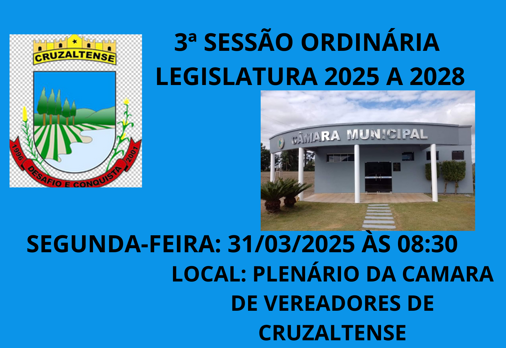 Convite para Sessão Ordinária 